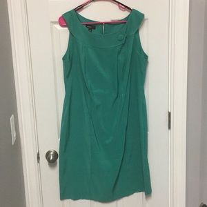 EUC 60s style green dress